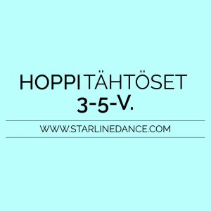 Hoppitähtöset 3-5-v.
